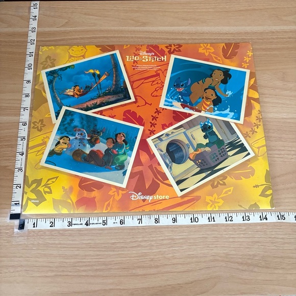 LILO & STITCH Set of 4 Lithograph Disney Store - Picture 10 of 10